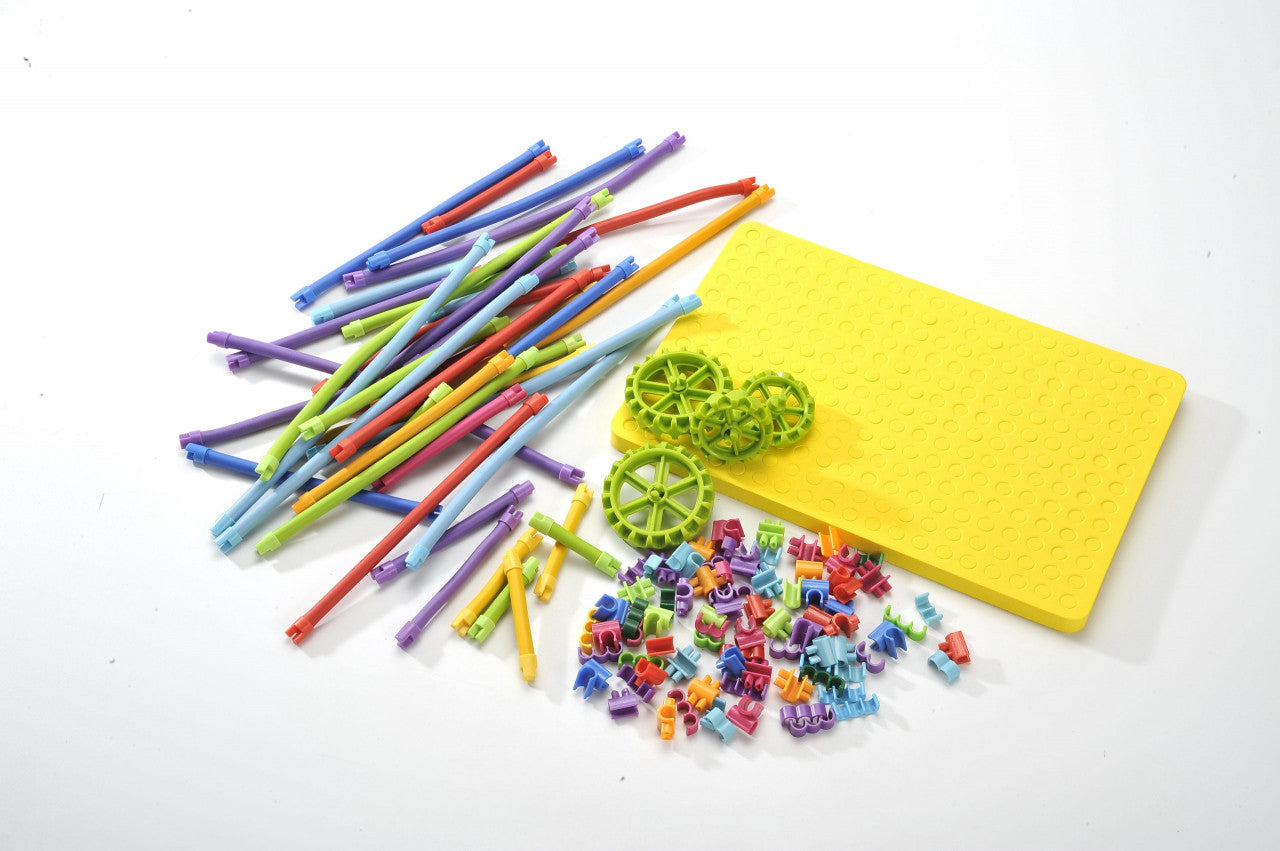 Set de construit cu magnet Spaghetteez 100 piese