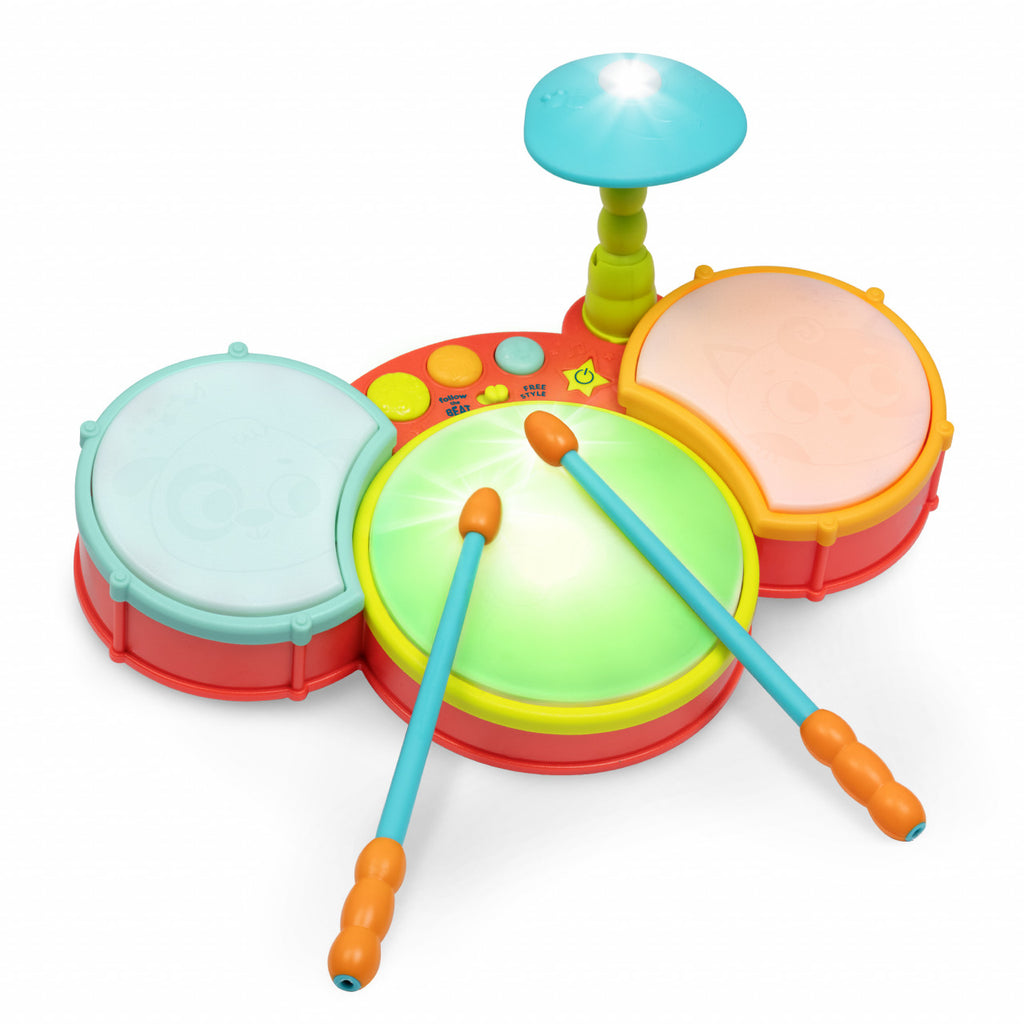 Land of B. Light-Up Drum Set
