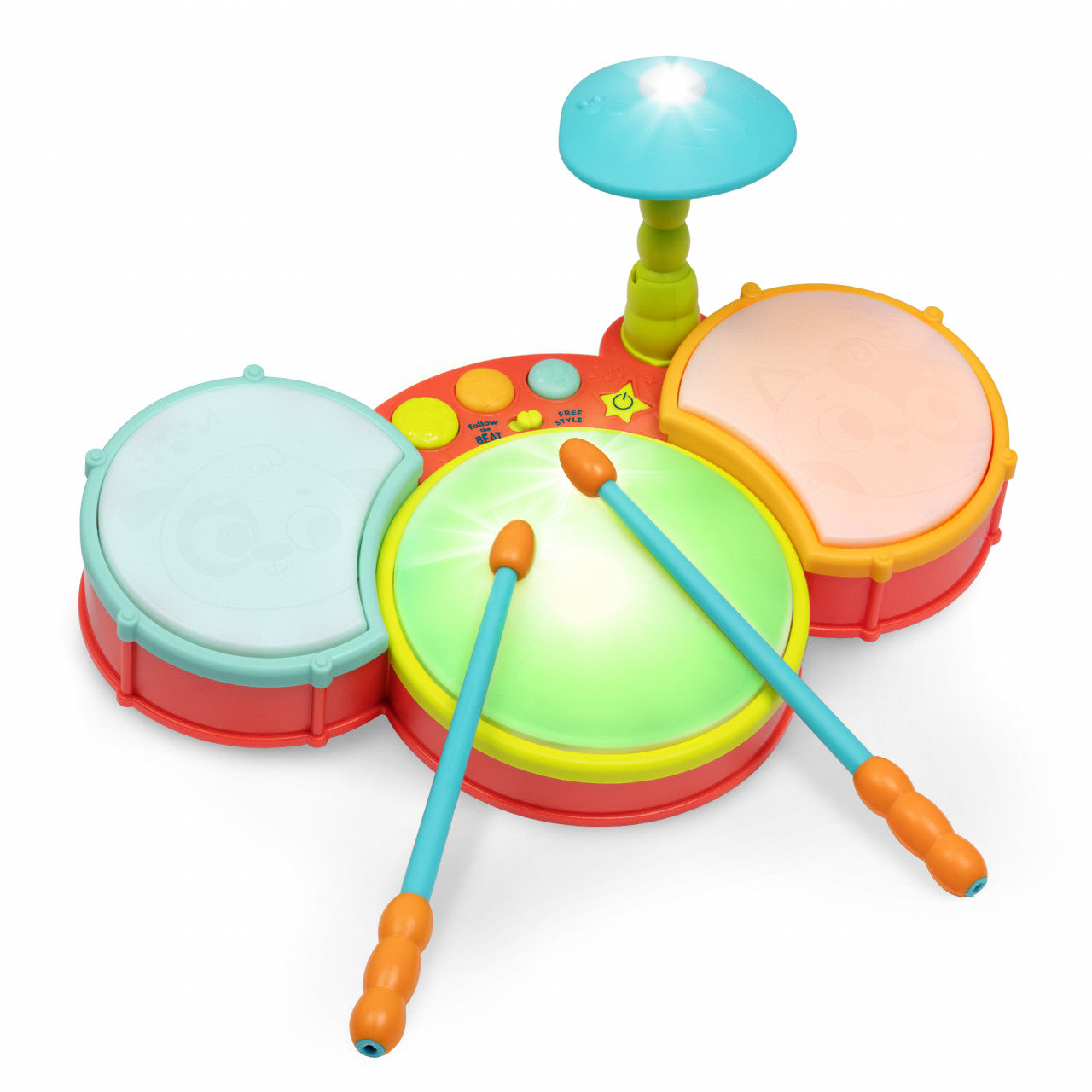 Land of B. Light-Up Drum Set