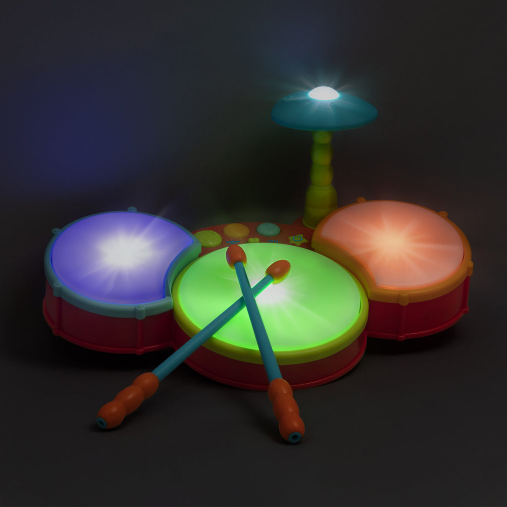 Land of B. Light-Up Drum Set