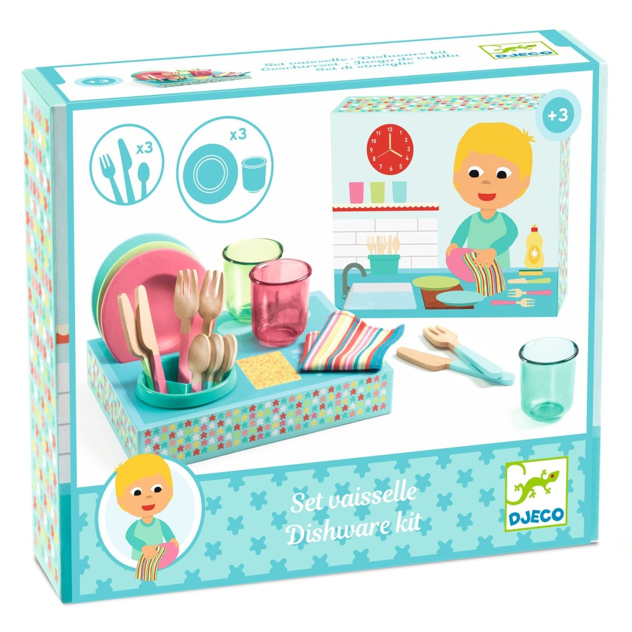 Set de vesela si tacamuri, Djeco