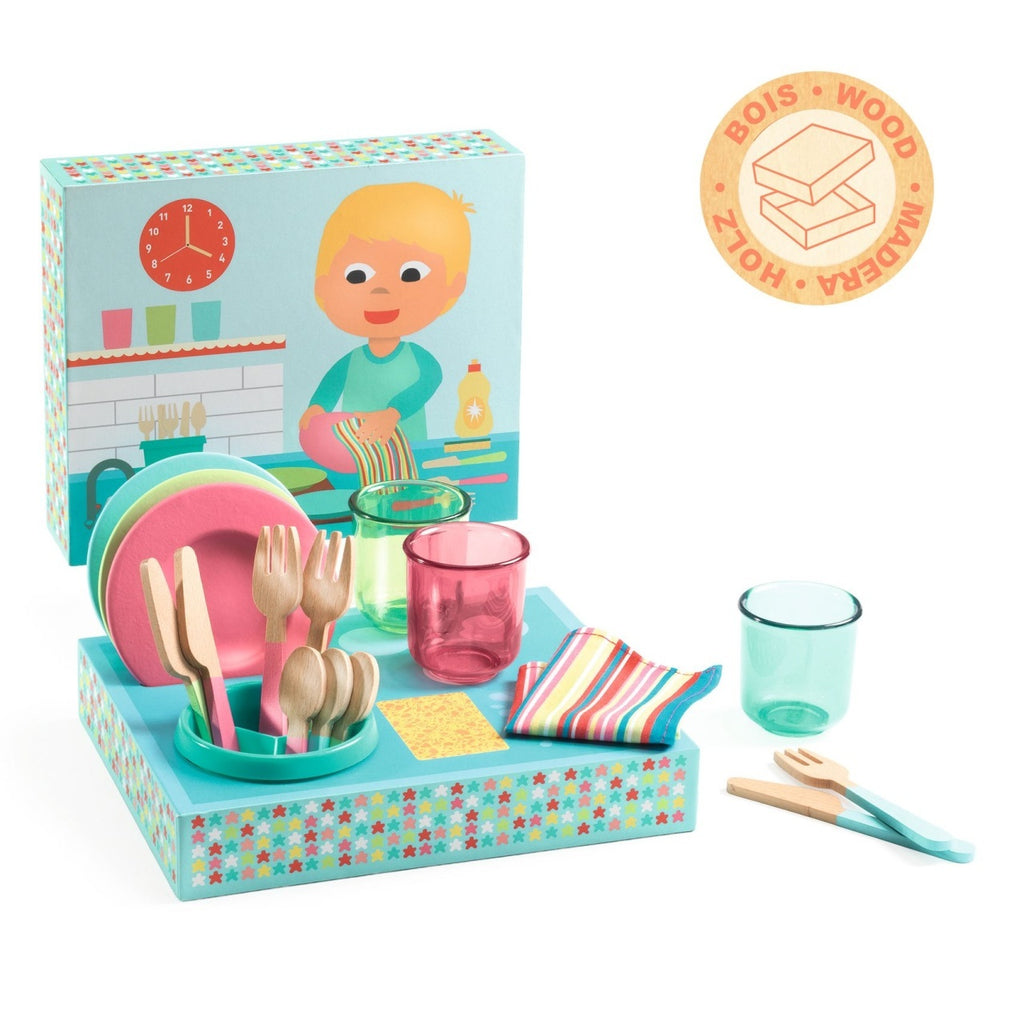 Set de vesela si tacamuri, Djeco