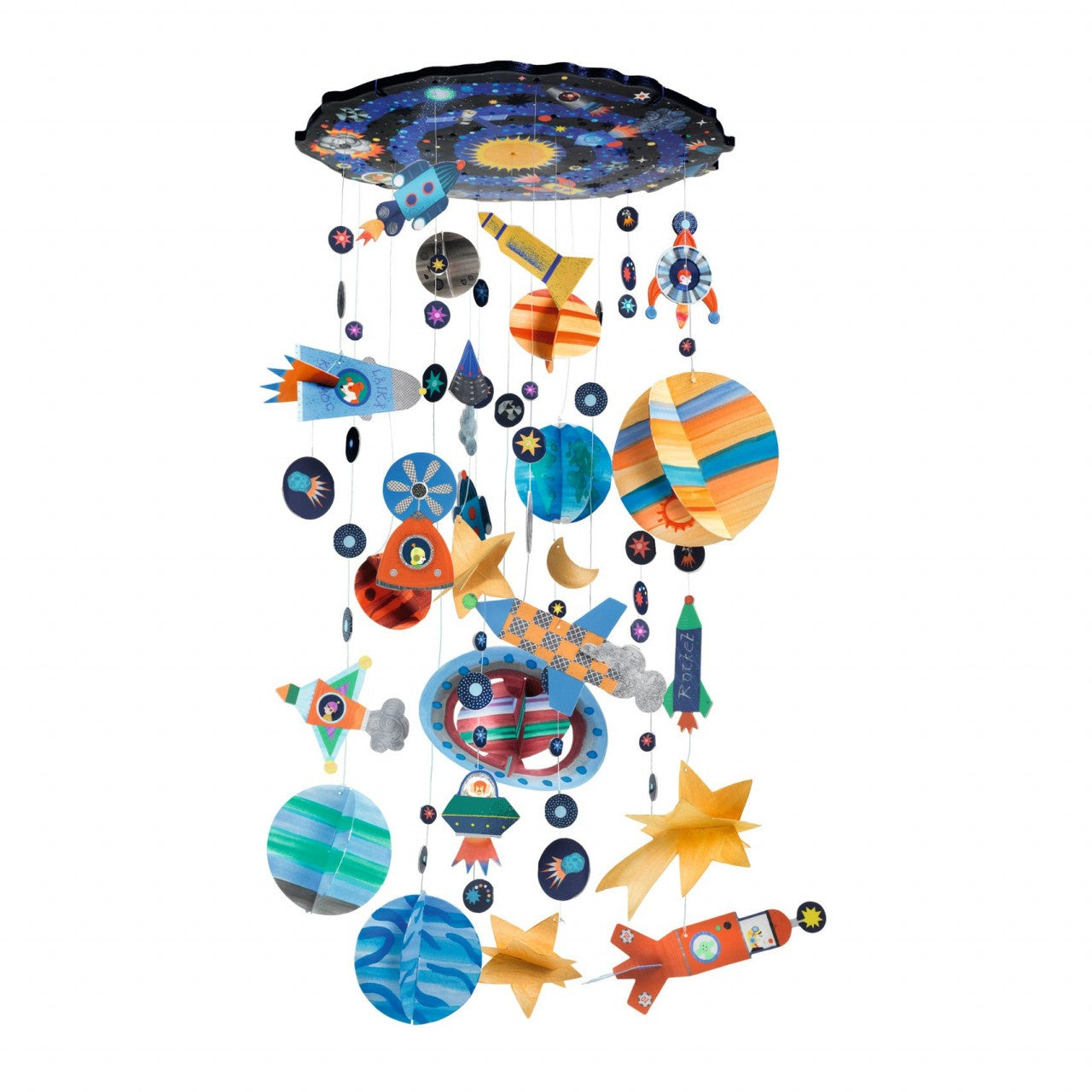 Set DIY decoratie mobila Sistemul solar, Djeco