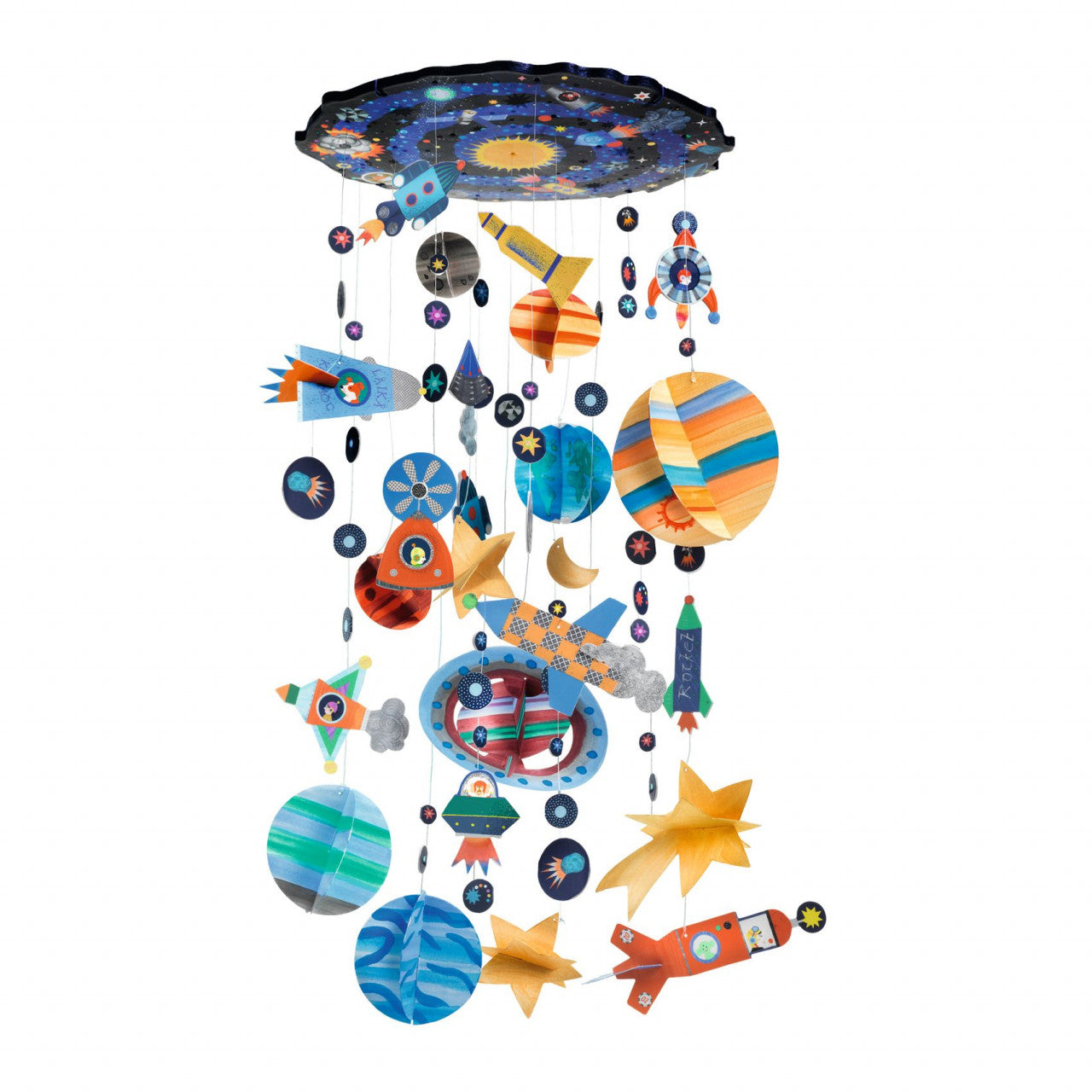 Set DIY decoratie mobila Sistemul solar, Djeco