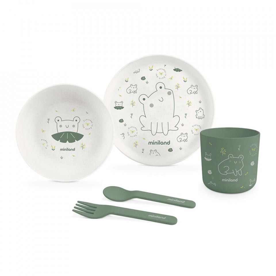 Miniland Frog children's feeding set