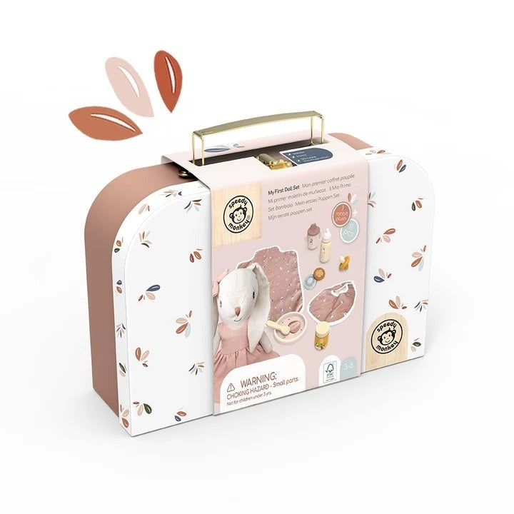 Set iepuras cu accesorii in valiza, Speedy Monkey