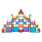 Set magnetic de construit 125 piese, Cleverclixx