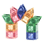Set magnetic de construit cu placute mici, Cleverclixx