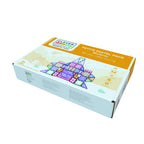 Set magnetic de construit Pastel 36 piese, Cleverclixx