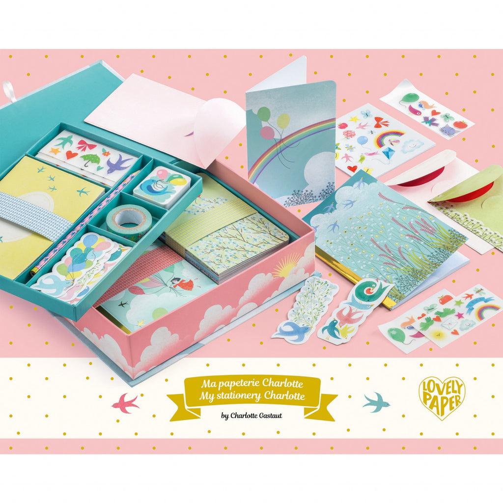 Set papetarie Charlotte, Djeco
