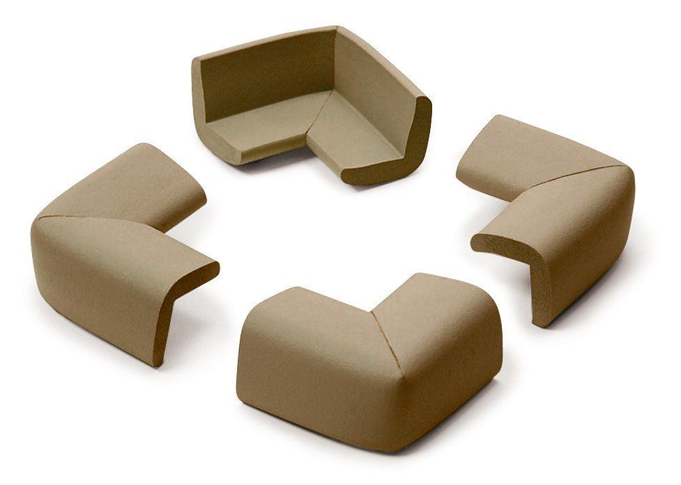 Prince Lionheart Soft Foam Corner Guards Brown
