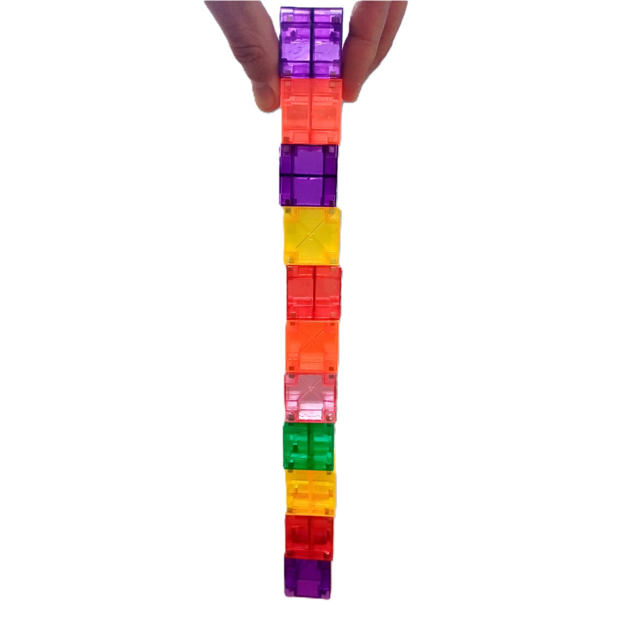 Set STEM magnetic de construit Cubixx, 64 piese