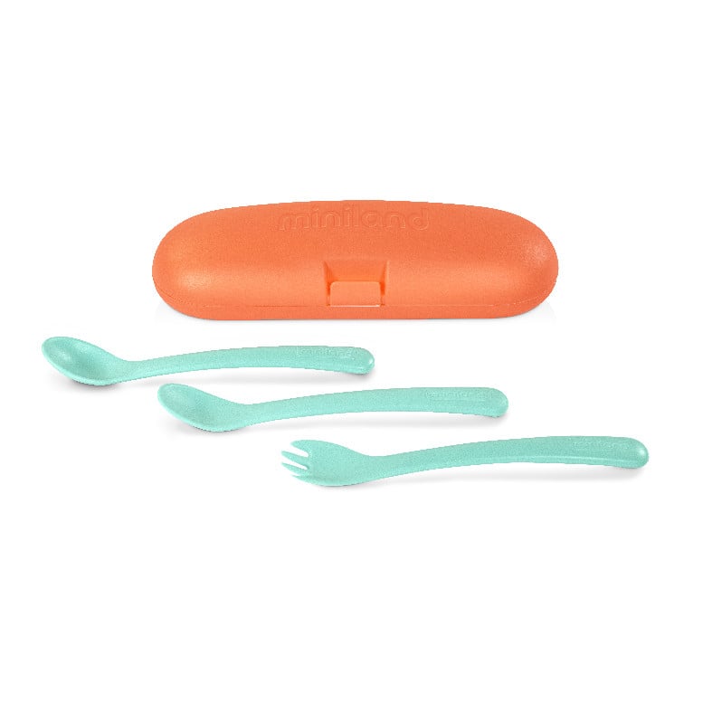 Set tacamuri ergonomice Miniland Coral