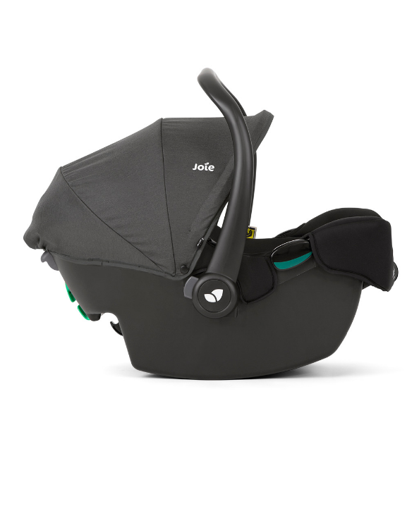 Joie - Scoica auto i-Snug 2 cu tetiera reglabila, 40-75 cm, Shale, testata ADAC si certificata R129