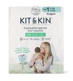 Scutece Hipoalergenice Eco Kit&Kin, Marimea 1, 2-5 kg, 10 buc