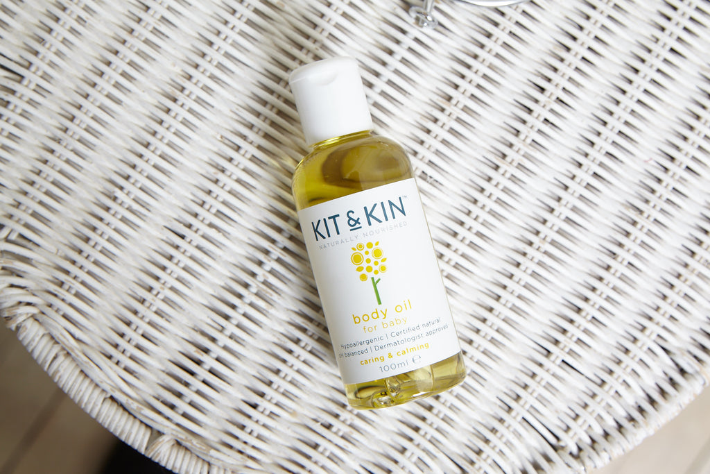 Ulei natural pentru masaj bebelusi Kit&Kin 100ml