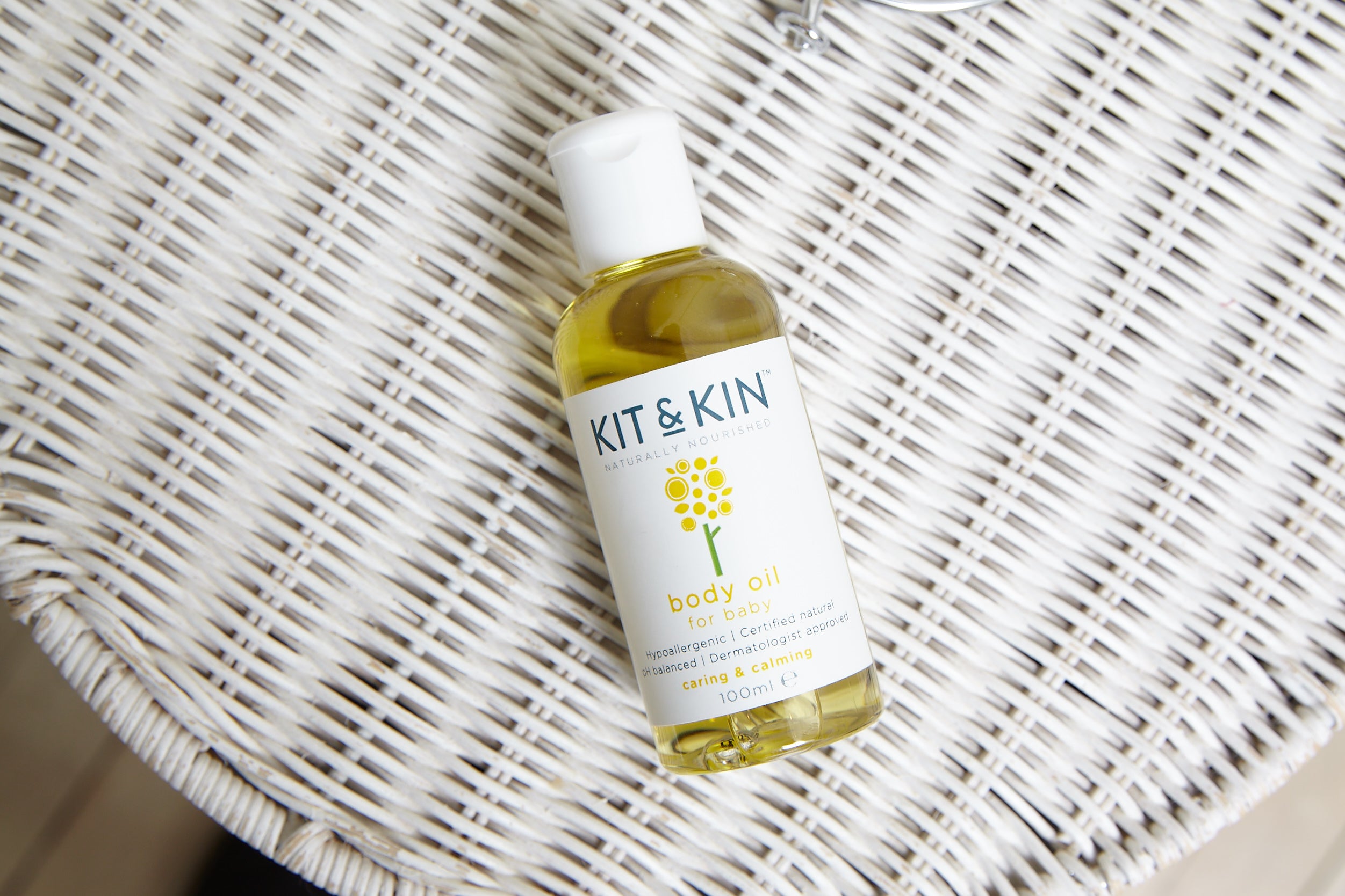 Ulei natural pentru masaj bebelusi Kit&Kin 100ml