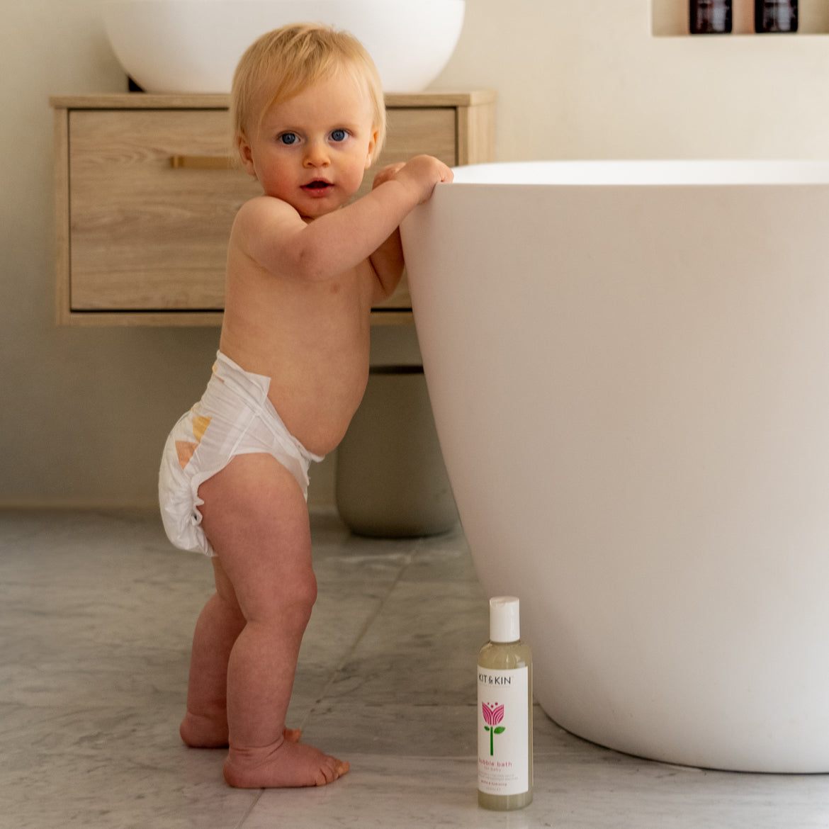 Kit&Kin Natural Baby Bubble Bath 250ml