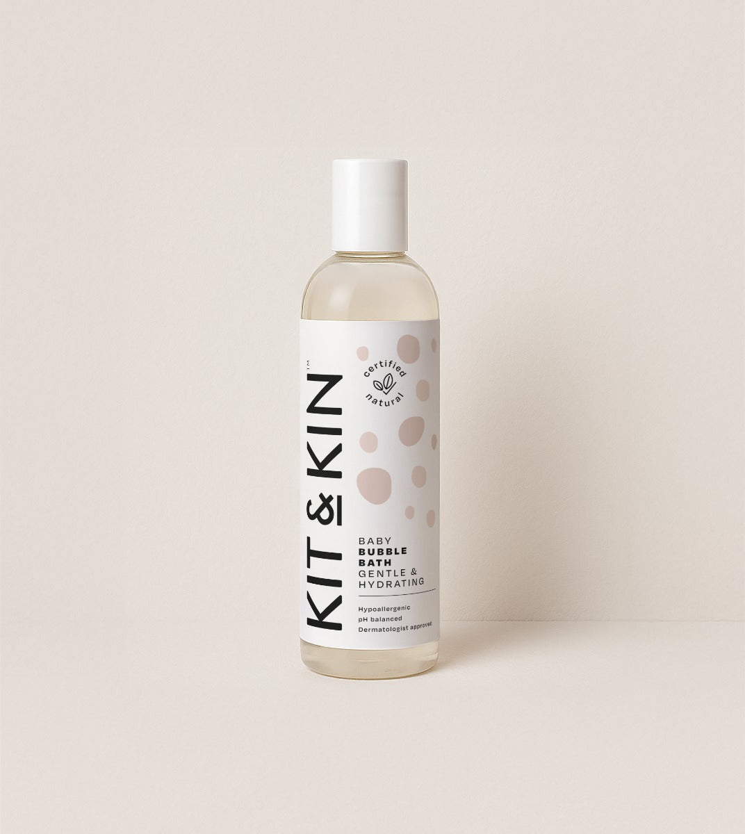 Spuma de Baie Naturala pentru Bebelusi Kit&Kin 250ml