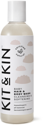 Sampon si gel de dus pentru copii Kit&Kin 250ml