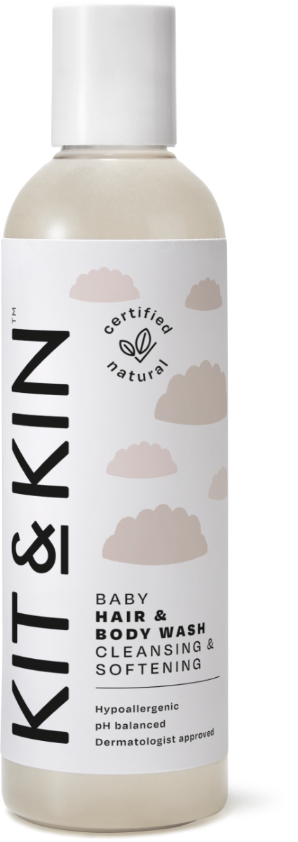 Sampon si gel de dus pentru copii Kit&Kin 250ml