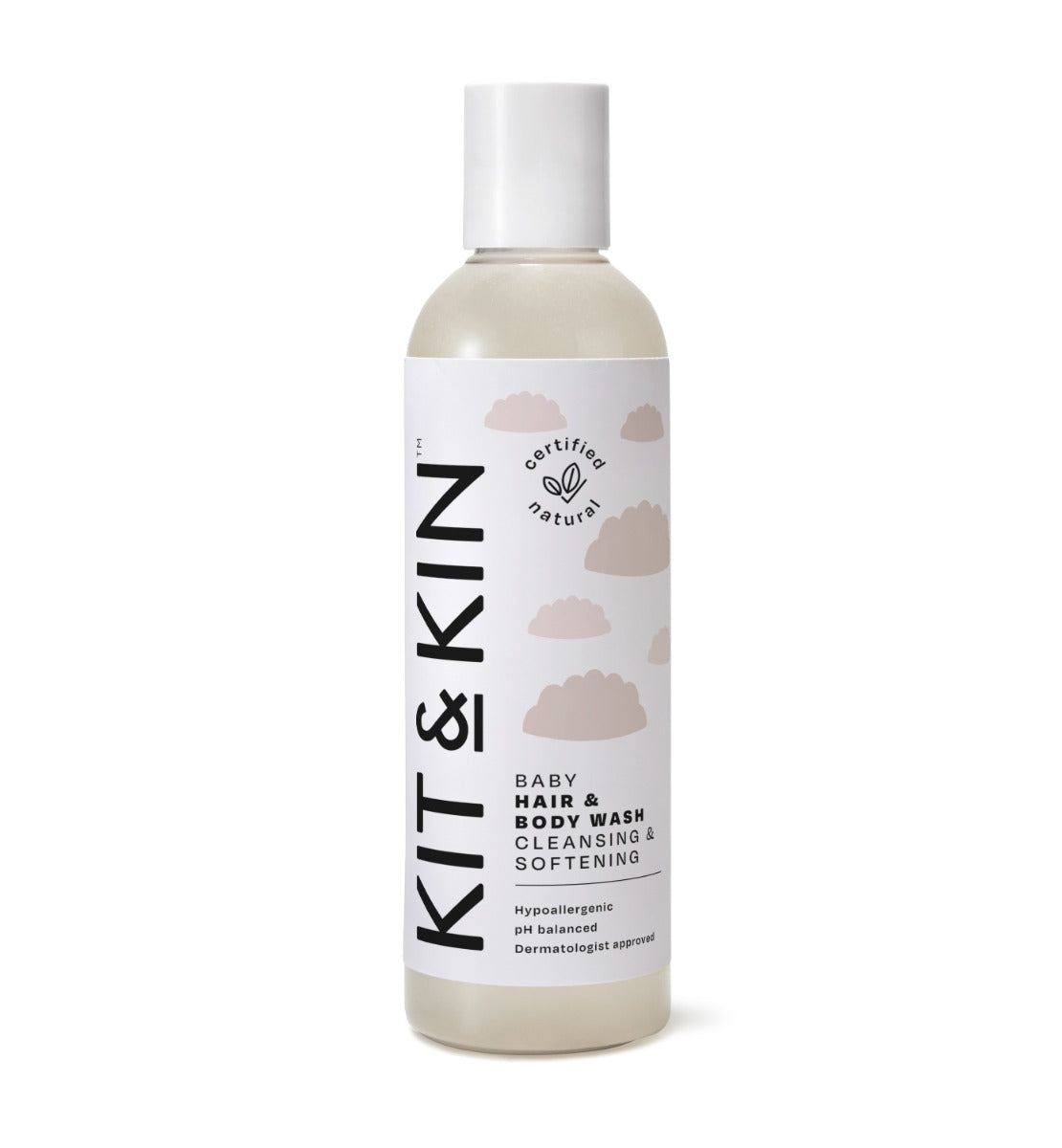 Sampon si gel de dus pentru copii Kit&Kin 250ml