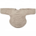 Textile Bib with Bamboo Sleeves Father Grey