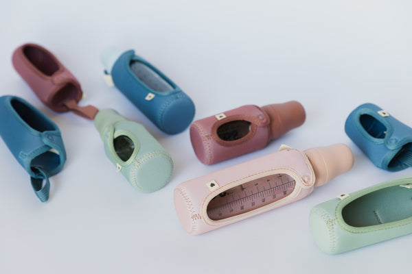 BIBS - Husa pentru biberonul din sticla 110 ml, Woodchuck