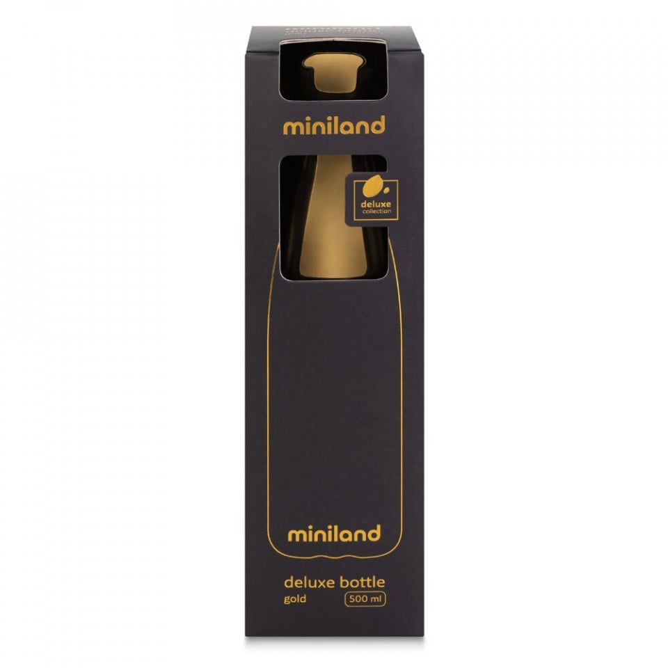 Miniland Gold 500 ml thermal liquid bottle
