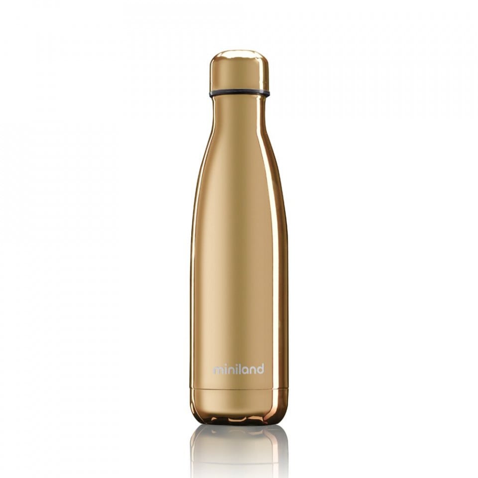 Miniland Gold 500 ml thermal liquid bottle