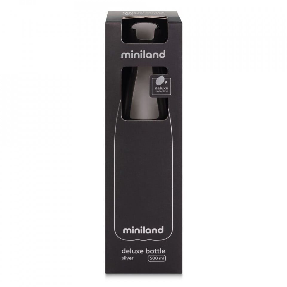 Miniland Silver liquid thermos bottle 500 ml