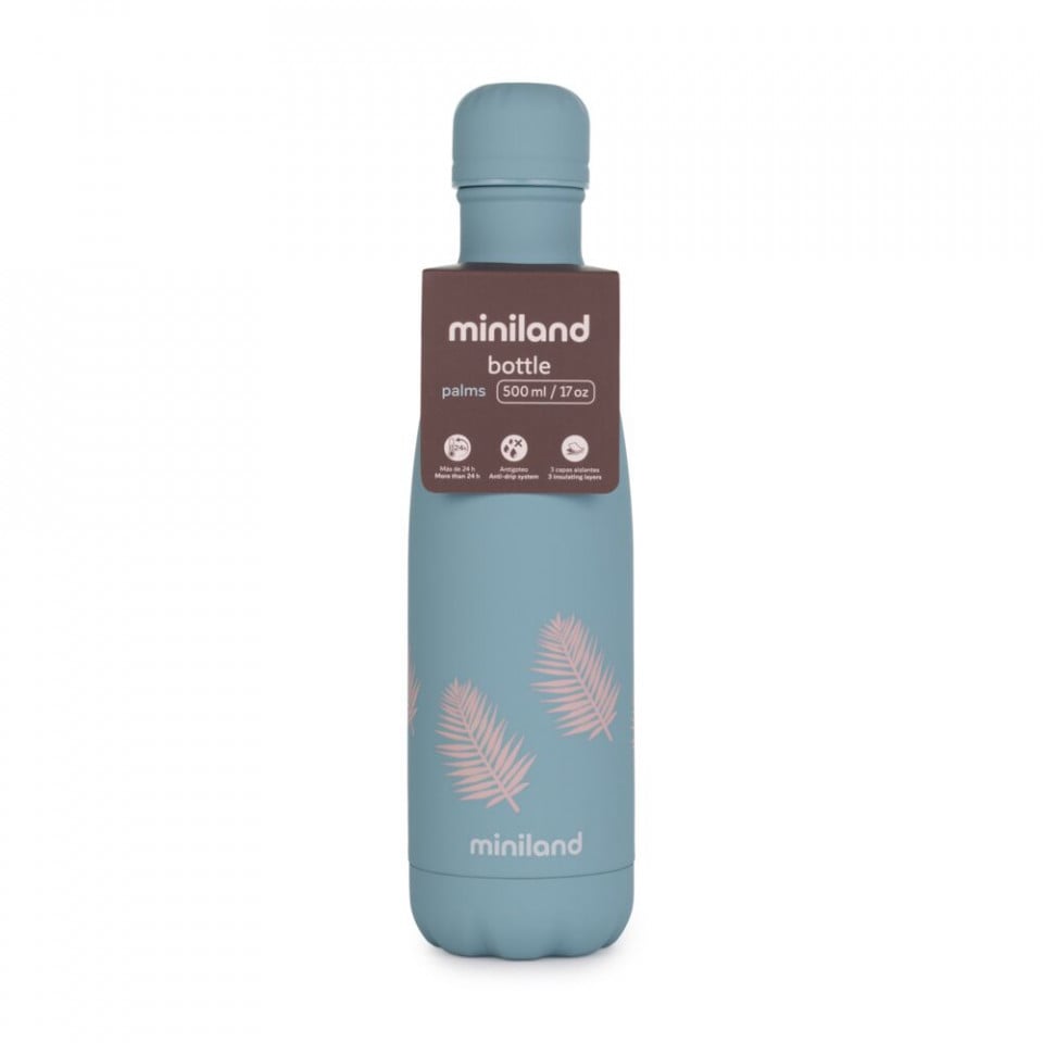 Miniland Terra Palms 500ml Liquid Thermos Bottle