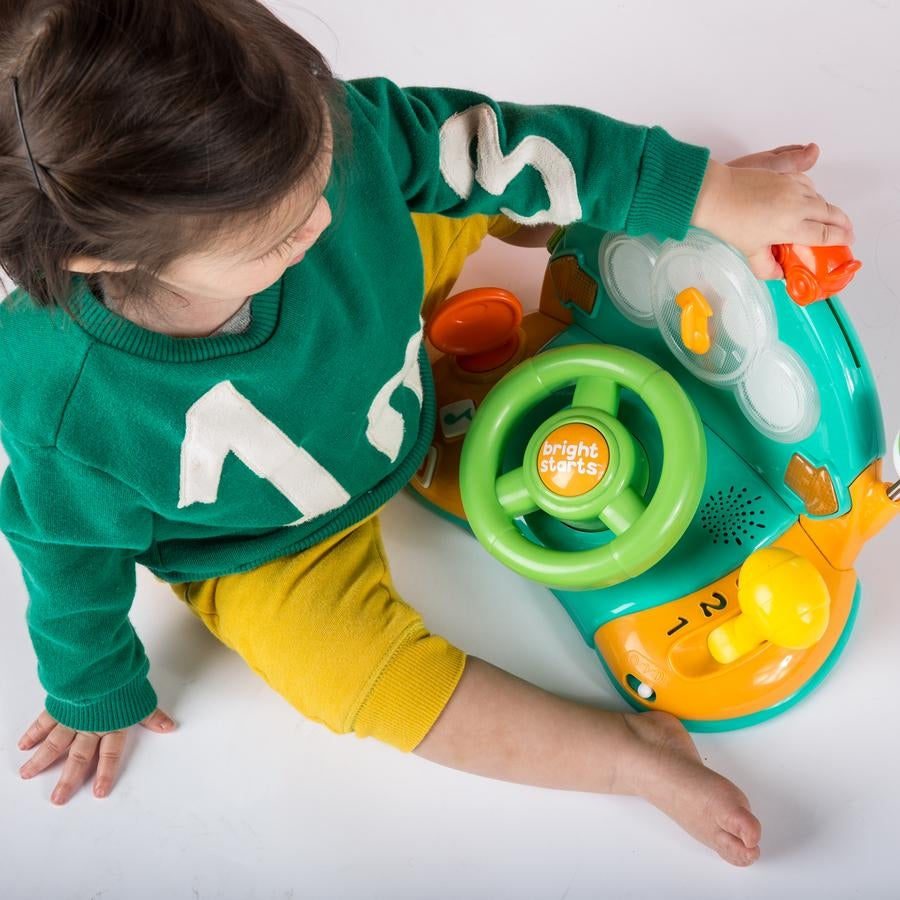 Bright Starts - Jucarie multifunctionala cu volan Lights & Colors Driver™