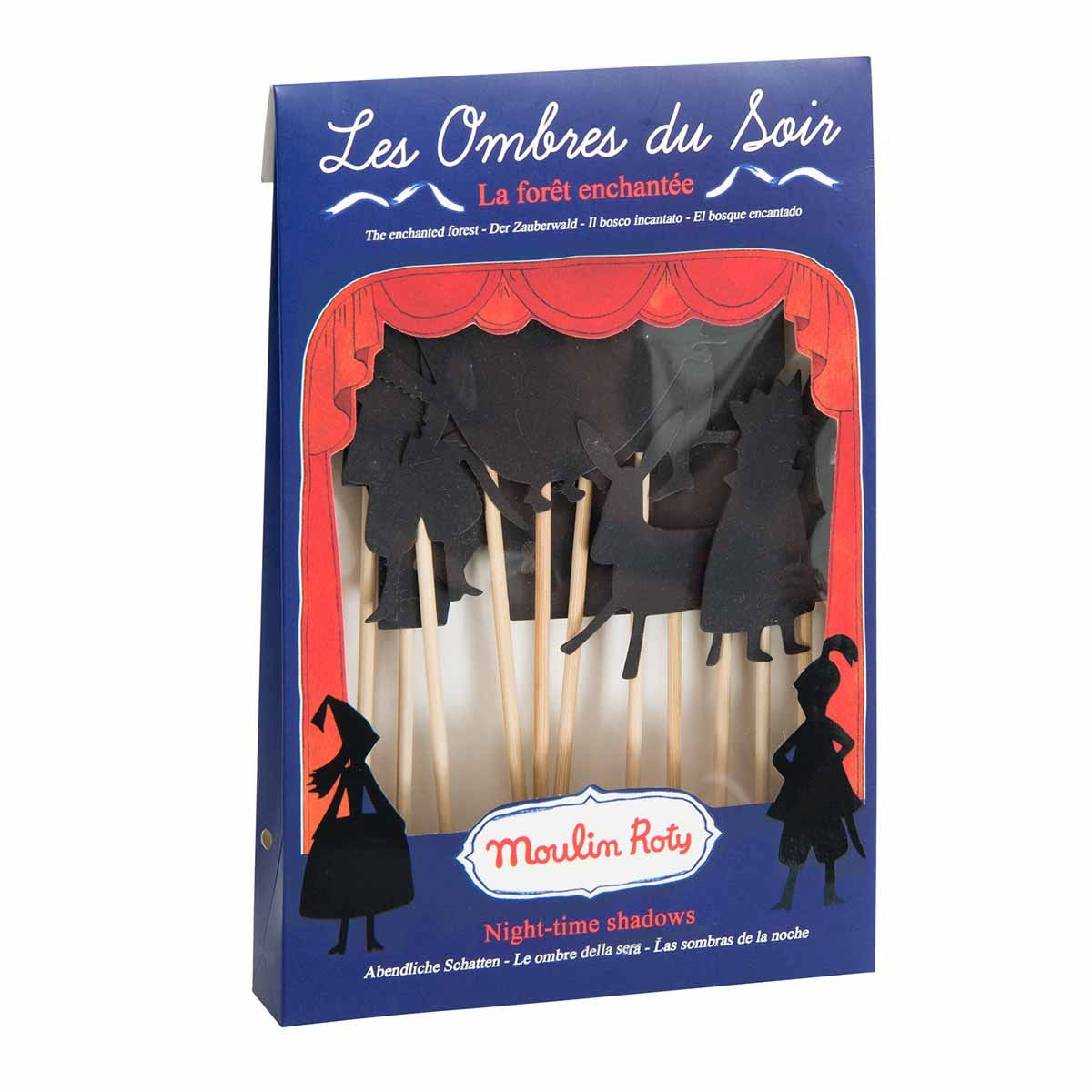Teatru de umbre Padurea fermecata, Moulin Roty