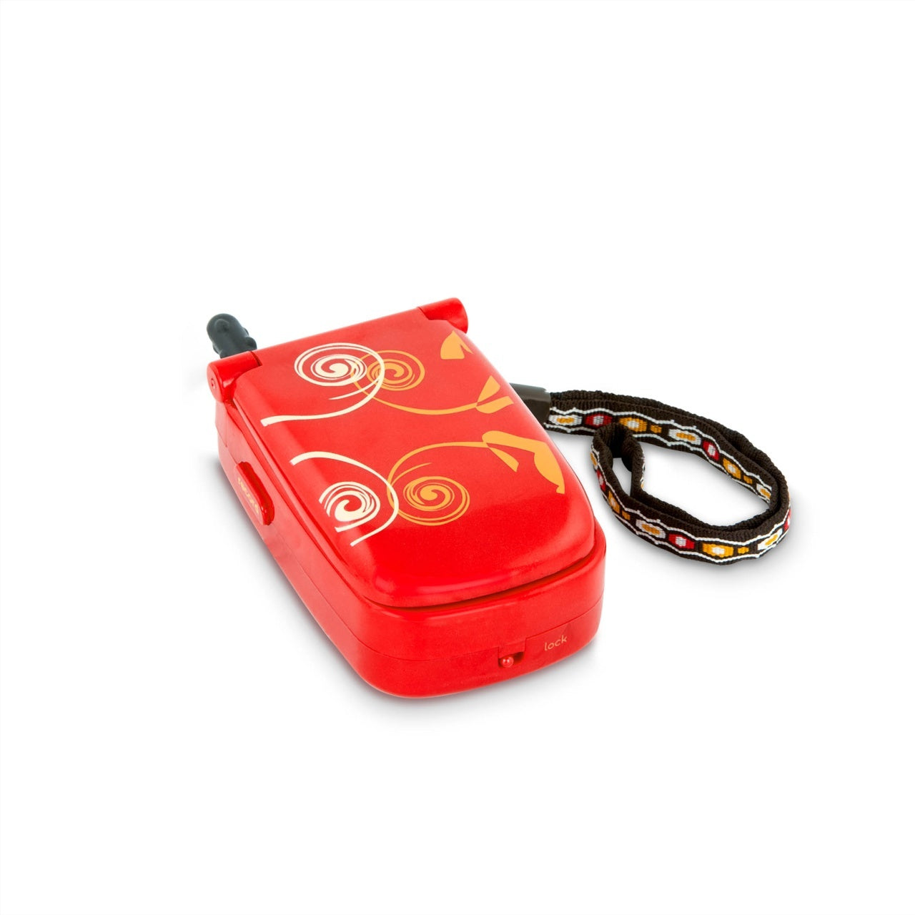 Musical flip phone, red, B.Toys