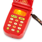 Telefon muzical cu clapeta rosu B.Toys