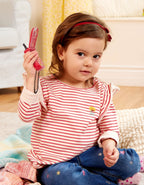 Telefon muzical cu clapeta rosu B.Toys