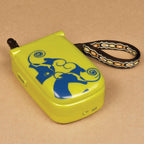 Telefon muzical cu clapeta verde B.Toys