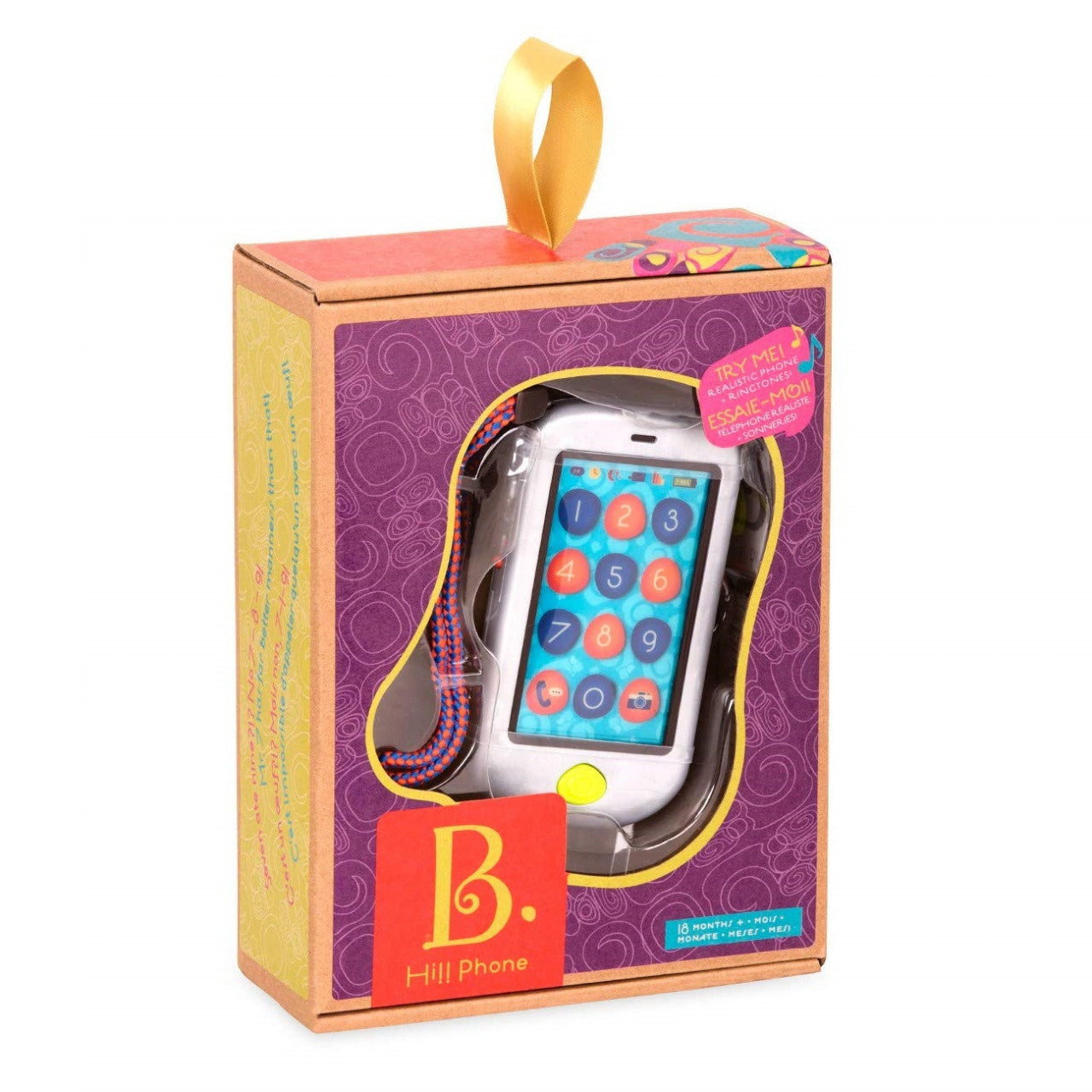 B.Toys Metal Touchscreen Musical Phone