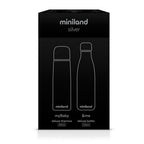 Set 2 Termosuri Lichide Miniland MyBaby@Me Silver 500 ml