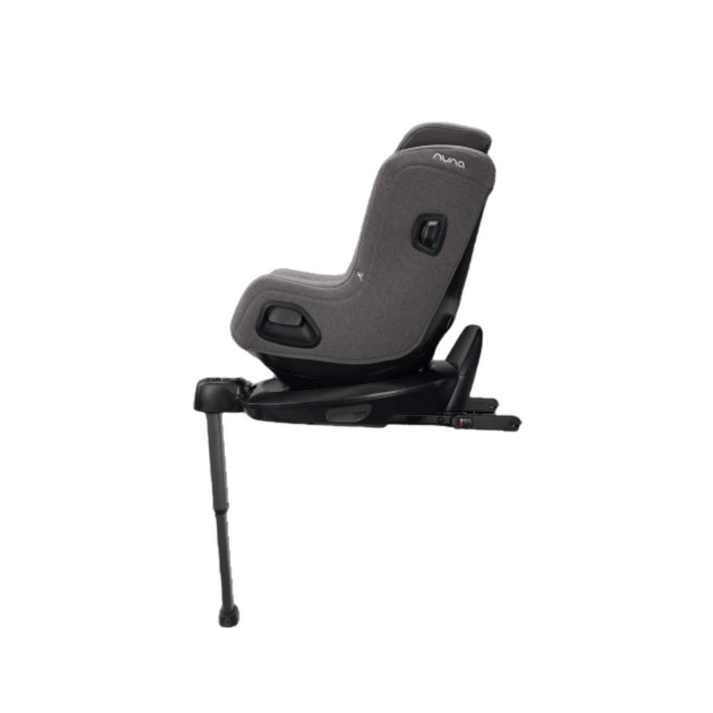 Nuna - Set Scaun auto rotativ i-Size TODL next Granite, 40-105 cm + Baza isofix BASE next i-Size pentru TODL next, testat ADAC
