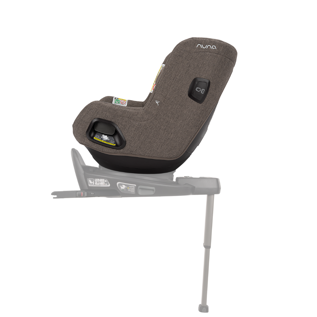Nuna - Scaun auto rotativ i-Size TODL next Chestnut, 40-105 cm, testat ADAC