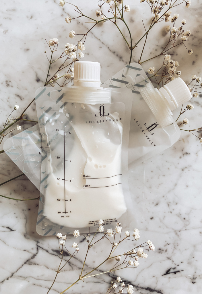 Pungi pentru Stocarea Laptelui Matern Lola&Lykke® (30 buc) 150 ml