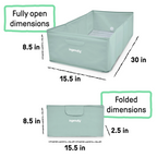 Ingenuity - Cadita pliabila pentru calatorii Tuckaway Travel Tub Sage