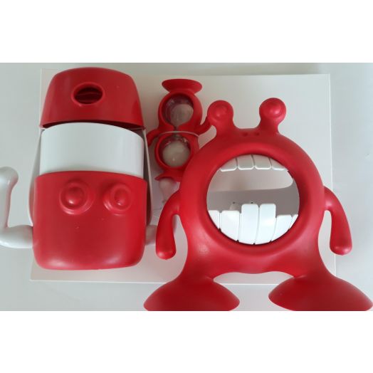 Eyefamily Red Bath Set