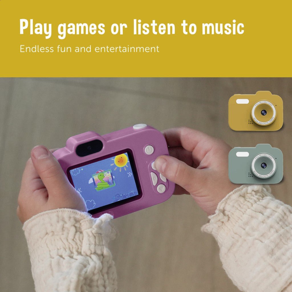 ZAZU Green Fun Digital Camera for Kids