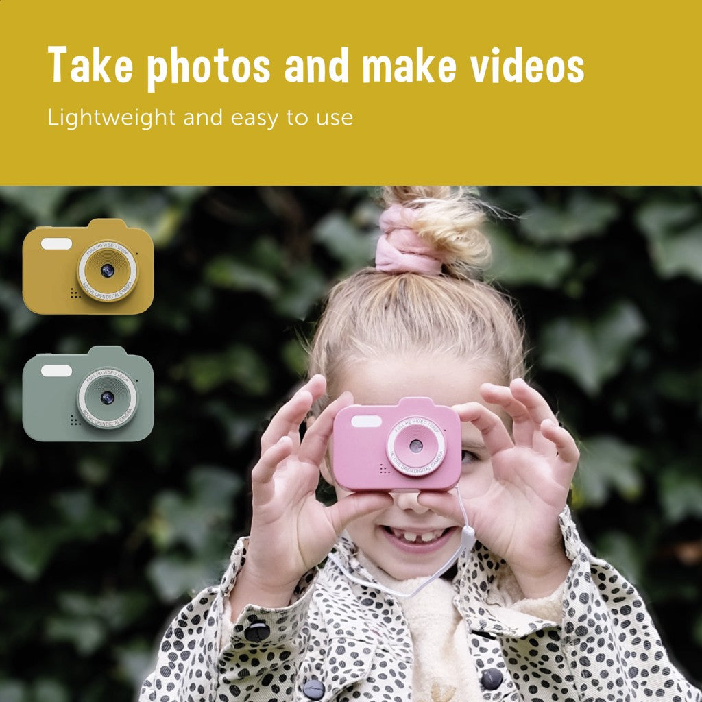 ZAZU Pink Fun Digital Camera for Kids