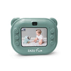 ZAZU Fun Instant Print Digital Camera for Kids, Green