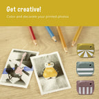 ZAZU Fun Instant Print Digital Camera for Kids, Green