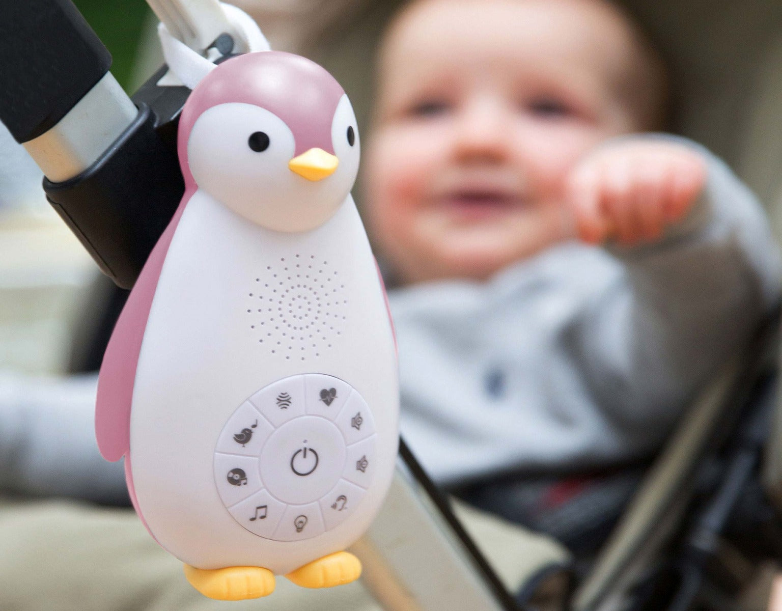 Zazu Zoe Musical Toy and Nightlight Pink